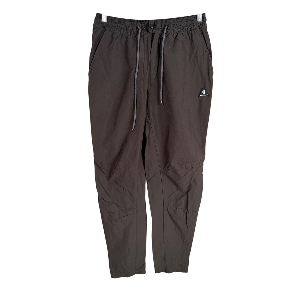 Bearded Goat Technical Pants Women M Brown Nylon Spandex Stretch Hiking Outdoors